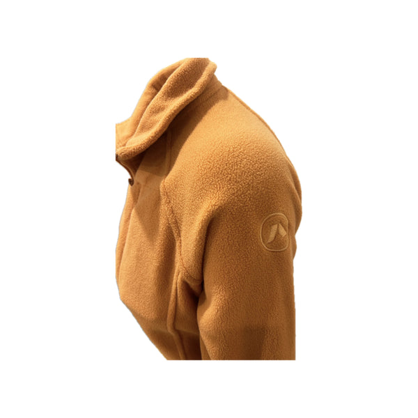 Sunburn | Adventureline Womens Cosmo Half Zip Fleece Image Showing Side View.
