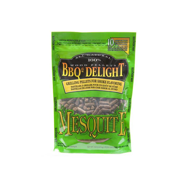 Mequite | BBQrs Delight Smoking Pellets Image Showing No Logos Or Titles.