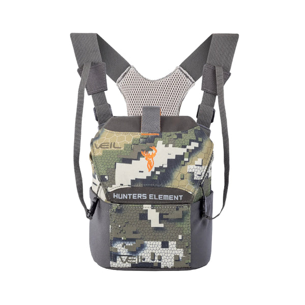 Desolve Vale Camo | Bino Defender Front View Showing Straps. 