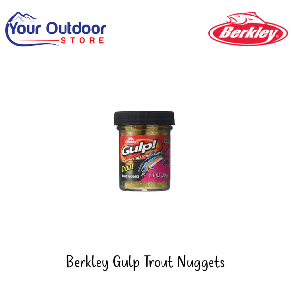 Berkley Gulp Trout Nuggets | Hero Image Showing No Logos Or Titles.