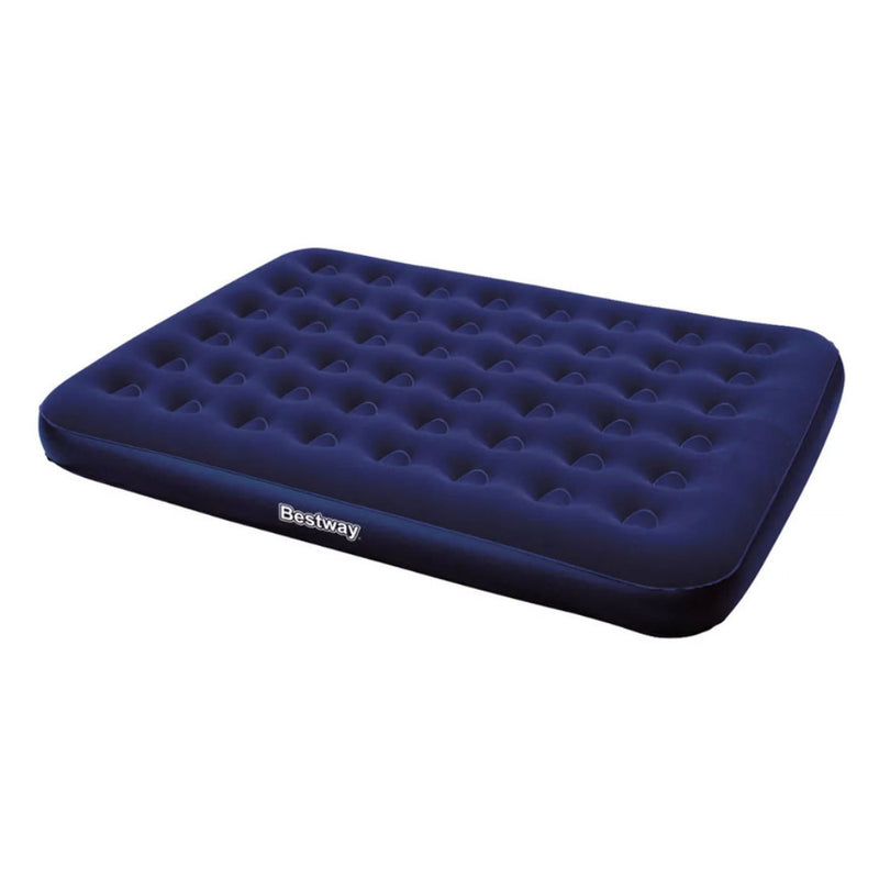 Blue | Bestway Air Bed. Shown Fully Inflated. 