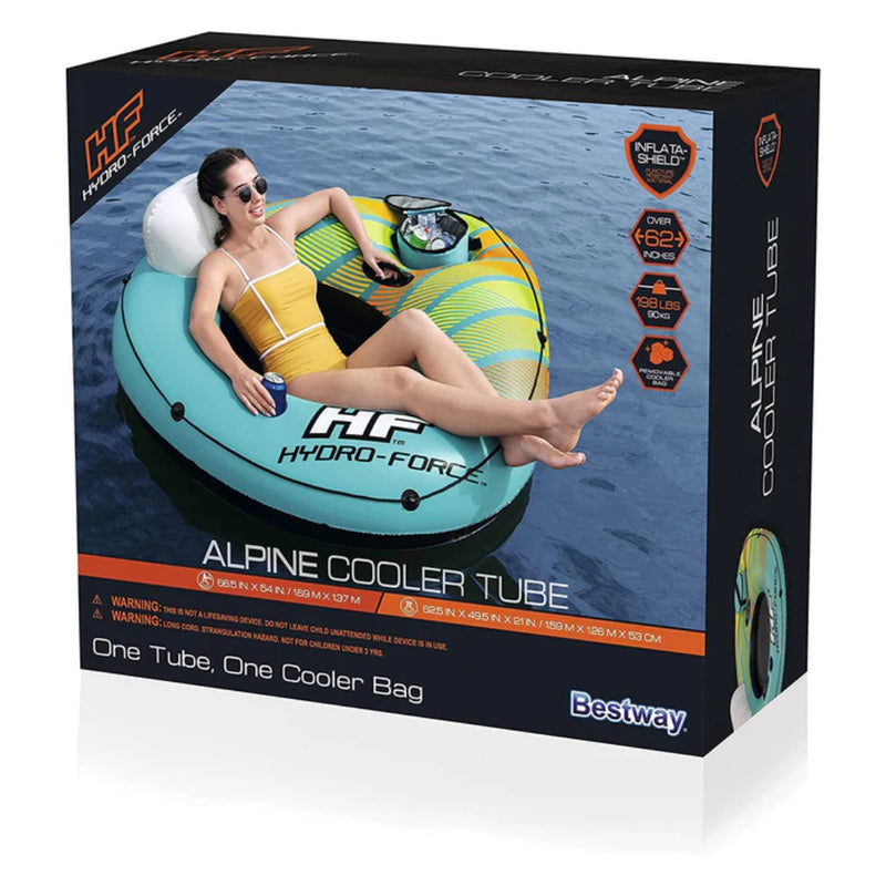 Aqua | Bestway Hydro Force Alpine Cooler Tube. Shown in Packaging. 
