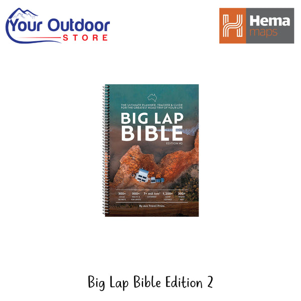 Big Lap Bible Edition 2 | Hero Image Showing All Logos And Titles.