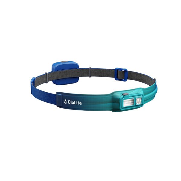Teal / Navy | BioLite Rechargeable 425 Lumens Headlamp Image Showing No Logos Or Titles.