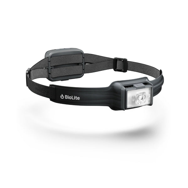Black | BioLite Rechargeable 800 Lumens Headlamp Image Showing No Logos Or Titles.