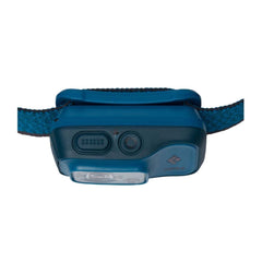 Azul | Black Diamond Cosmo R Headlamp 350 Lumens - Rechargeable Image Showing Top View.