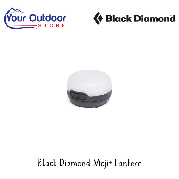 Black Diamond Moji+ Lantern | Hero Image Showing All Logos And Titles.