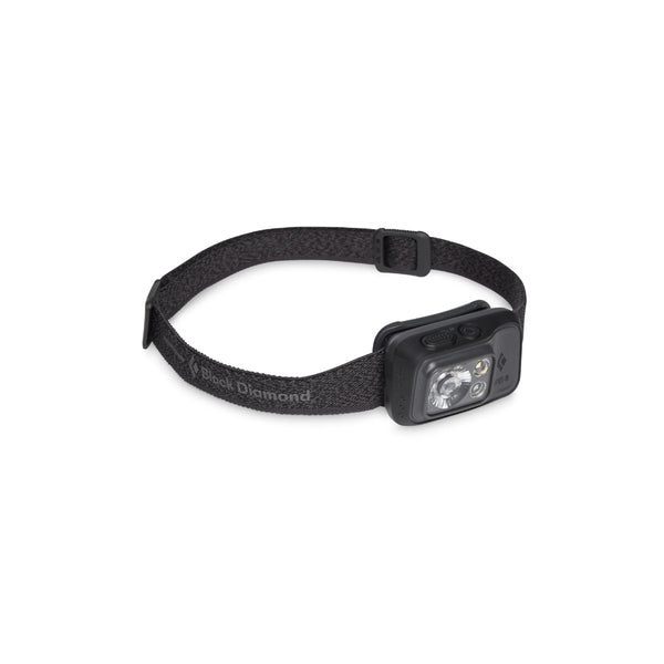Graphite | Black Diamond Spot Headlamp 400 Lumens - Rechargeable Image Showing No  Logos Or Titles.