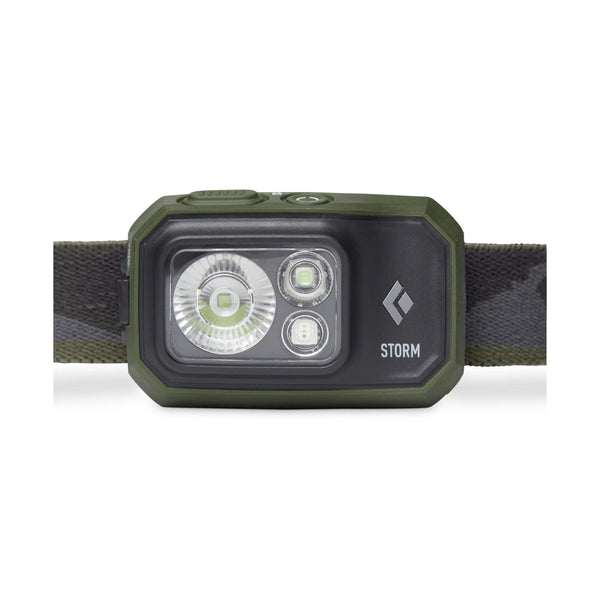 Olive | Black Diamond Storm Headlamp 450 Lumens - Dual Fuel
Image Showing Front View.