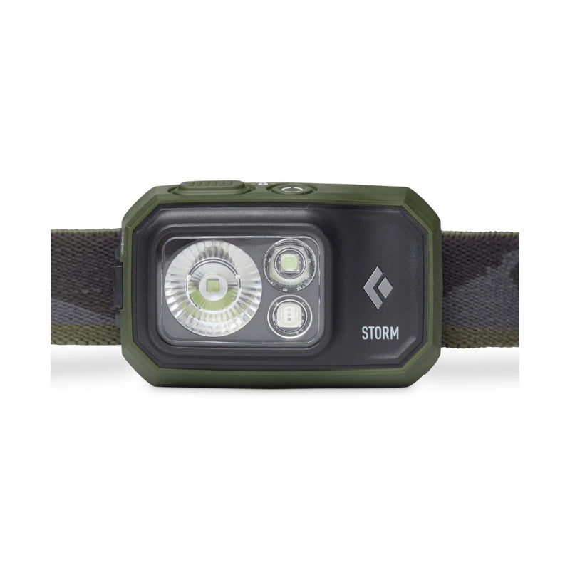 Olive | Black Diamond Storm Headlamp 450 Lumens - Dual Fuel
Image Showing Front View.