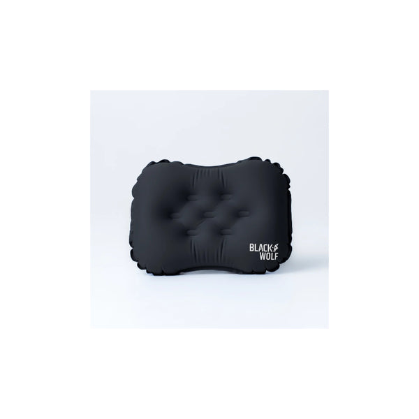 Jet Black | Black Wolf Air-Lite Pillow Image Showing No Logos Or Titles.