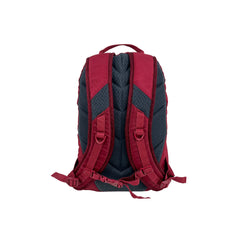 Tibetan Red | Black Wolf Booderee Day Pack Image Showing Back View Of Straps.