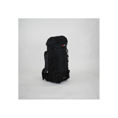 Jet Black | Black Wolf Hiking Pack Angled Front View. 
