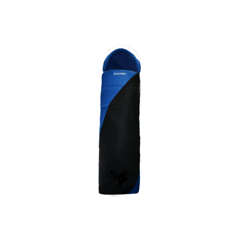 Marine Blue | Black Wolf Campsite +10 Sleeping Bag Image Showing No Logos Or Titles.