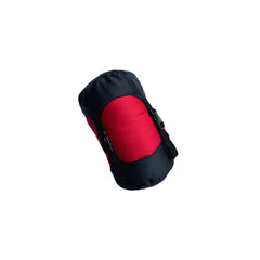 True Red | Black Wolf Campsite +10 Summer Sleeping Bag Image Showing Bag Packed Down For Easy Storage And Transport.