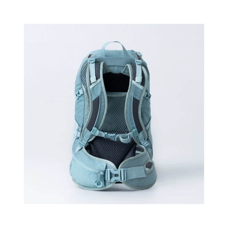 Tourmaline | Black Wolf Colbalt ll Hiking Backpack Image Showing Back View.