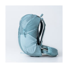Tourmaline | Black Wolf Colbalt ll Hiking Backpack Image Showing Sie View.