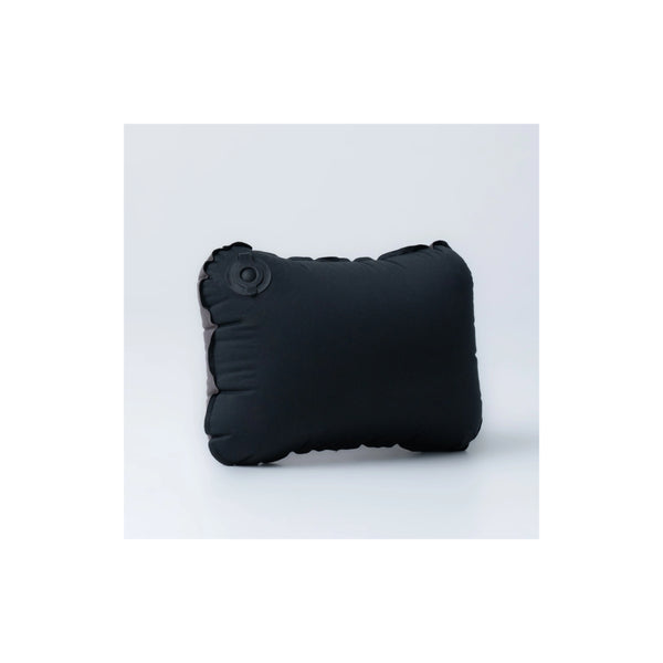 Black Marle | Black Wolf Comfort Pillow Standard Image Showing Back View.