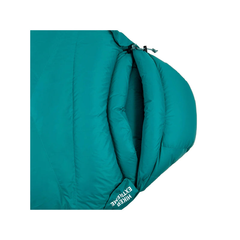 Parasailing | Black Wolf Hiker Extreme Sleeping Bag -13 Degree Image Showing Close Up View Of The Hood.