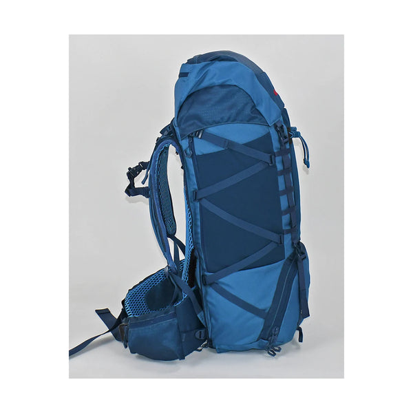 Gibraltar | Black Wolf Nankeen Trekking Pack 75L Image Showing Side On View.
