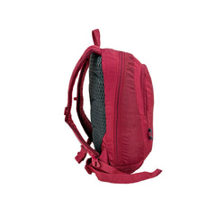 Tibetan Red | Black Wolf Yanga 13 Litre Day Pack. Side View Fully Packed. 