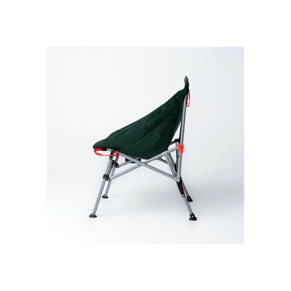 Green | Black Wolf Bucket Chair ll Image Showing Side View, Stock Image Used Colour May Vary.