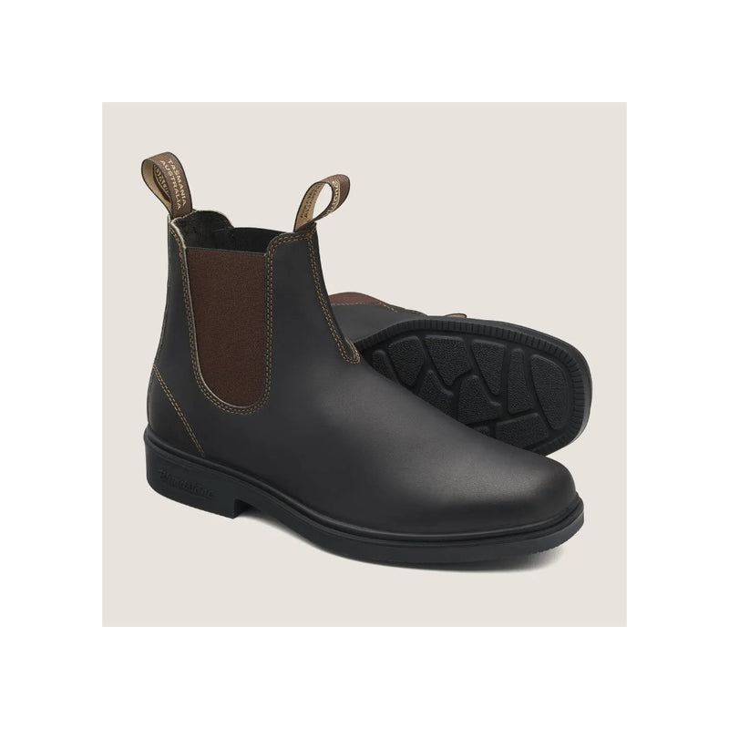 Brown | Blundstone 062 Unisex All Round Dress Boots Image Showing No Logos Or Titles.