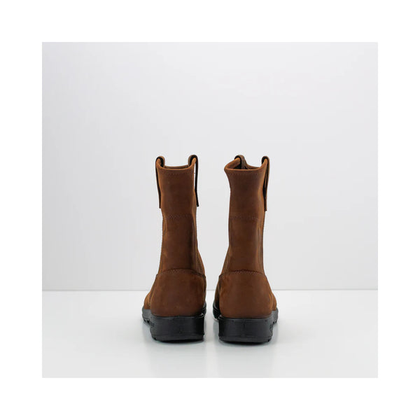 Teak | Blundstone 2527 Originals Rigger Boots Image Showing Back View Of The Pair.
