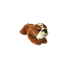 Brutus | Bocchetta Bulldog Plush Toy Image Showing All Logos And Titles.