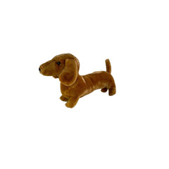 Sadie | Bocchetta Dachshund Plush Toy Image Showing No  Logos Or Titles.