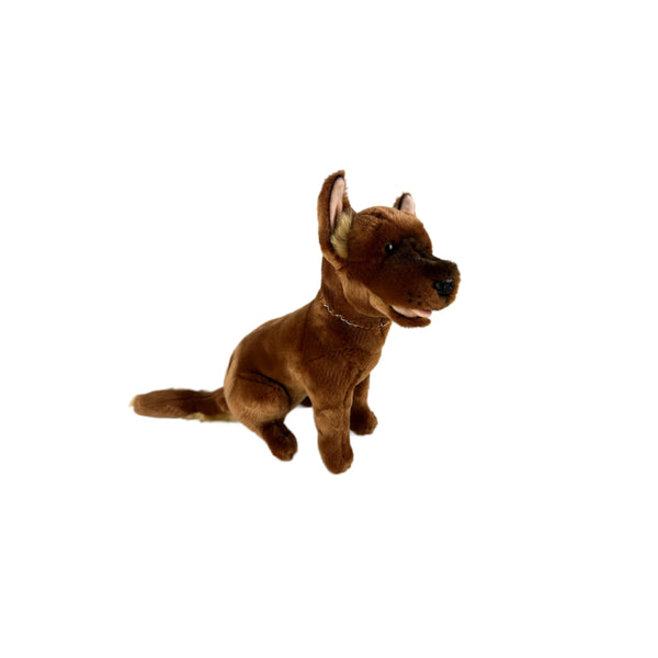Ruby | Bocchetta Kelpie Dog Plush Toy Image Showing No Logos Or Titles.