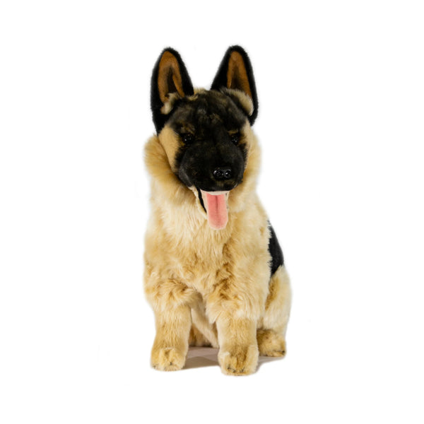 Major | Bocchetta German Shepherd Plush Toy Image Showing No Logos Or Titles.