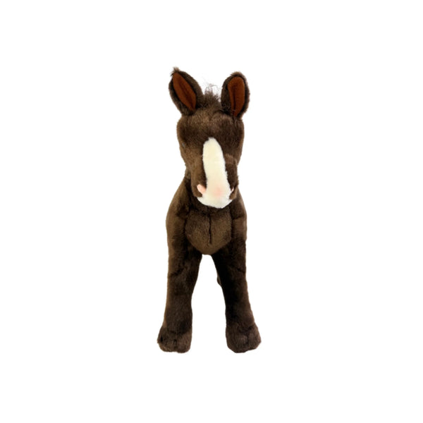 Makybe | Bocchetta Plush Toys Arabian Horse - Makybe Image Showing Front View, No Harness.