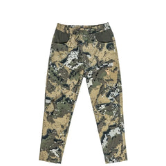 Desolve Veil Camo | Front of pants laid flat.