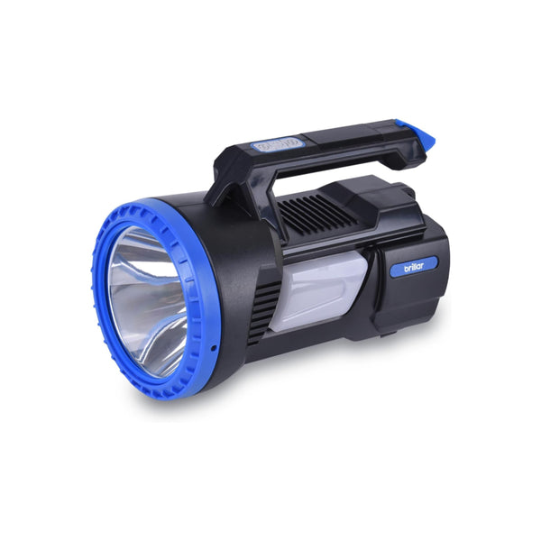 Black | Brillar Rechargeable Multifunction Searchlight Image Showing No logos Or Titles.