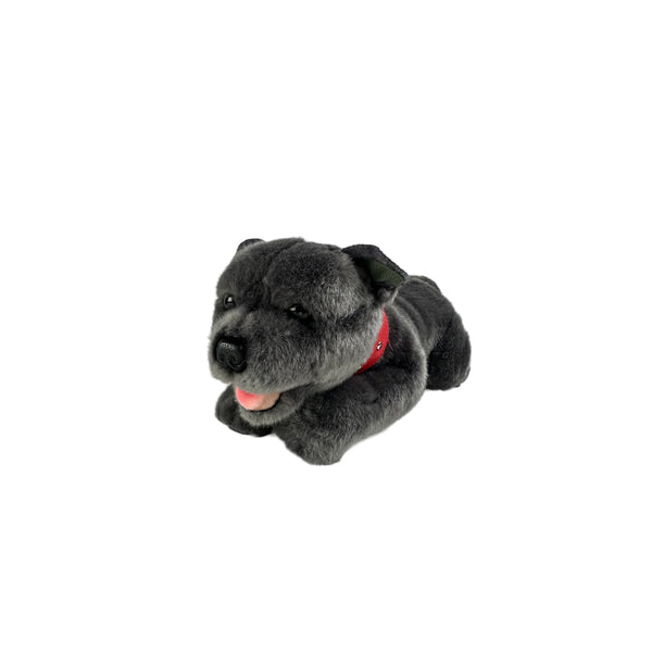 Bullet | Bocchetta Staffy Plush Toy Image Showing No Logos Or Titles.