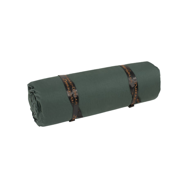 Forest Green / King Single | Burke And Wills Grampian Swag Image Showing The Swag Rolled Down For Storage And Transport.