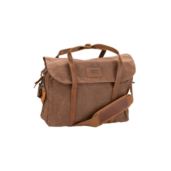 Coffee | Burke And Wills Paterson Shoulder Bag Image Showing No Logos Or Titles.