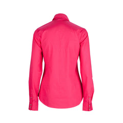 Hot Pink | Burke and Wills Women's Collins Shirt. Back View. 
