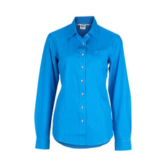 Sky Blue | Burke and Wills Women's Collins Shirt. Front View. 