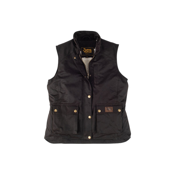 Brown | Burke And Wills Womens Derwent Vest Image Showing No Logos Or Titles.