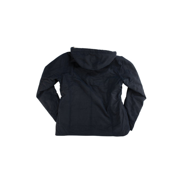 Ink | Burke And Wills Wmens King Jacket Image Sowing Back View.