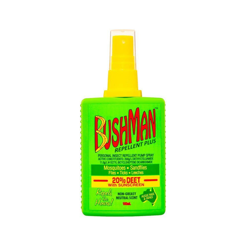 Bushman Plus Pump Spray | Image Showing No Logos Or Titles.