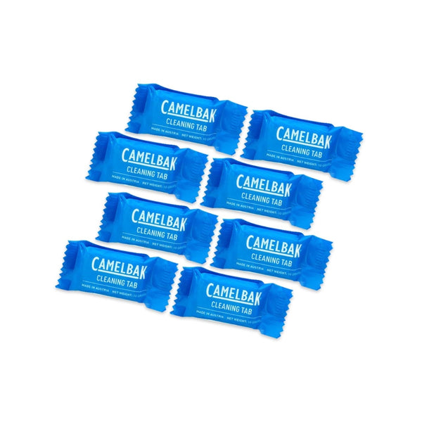 8 Tablets | Camelbak Bottle And Reservoir Cleaning Tablets Image Showing Tablets Out Of The Box.