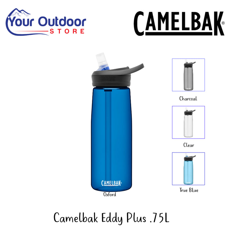 Camelbak Eddy Plus .75L | Hero Image Showing All Logos, Titles And Variants.