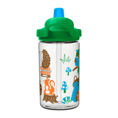 Reading Animals | Camelbak Eddy+ 14oz Kids Bottle Image Showing Back View.