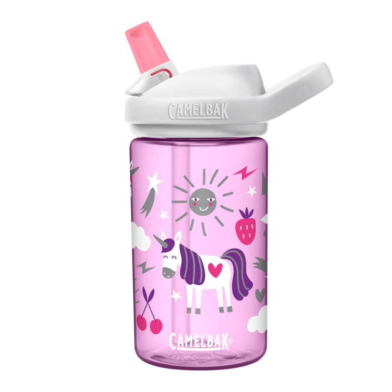 Unicorn Party | Camelback Eddy+ Kids 14oz Bottle Image Showing No Logos Or Titles.