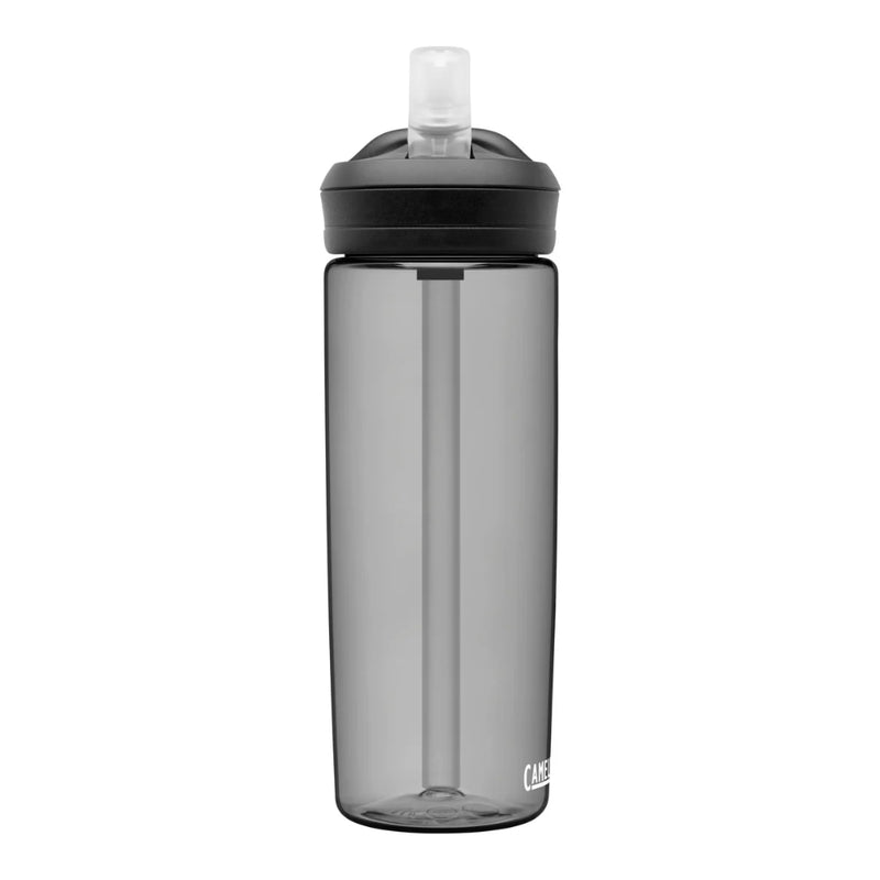 .6L / Charcoal | Camebak Eddy+ Drink Bottle Image Showing Front View.