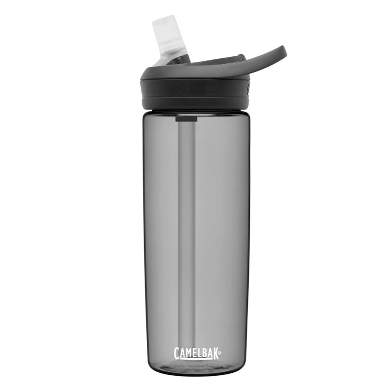 .6L / Charcoal | Camelbak Eddy+ Drink Bottle Image Showing No Logos Or Titles.
