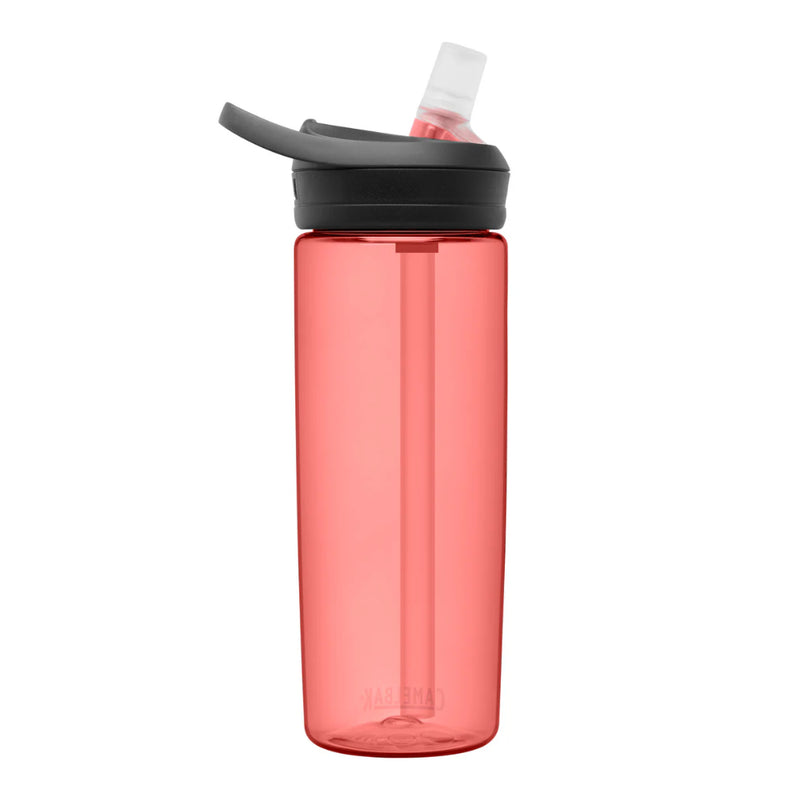 .6L / Rose | Camelbak Eddy+ Drink Bottle Image Showing Side View.